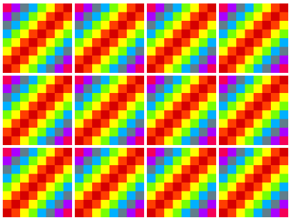 Captura de ecrã do Jogo da Memória